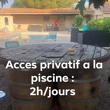 Feriehus Canal Du Midi 4 Personnes Argeliers